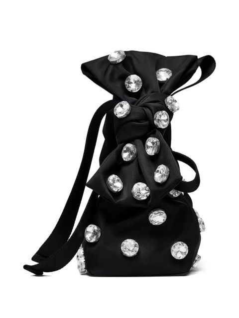 Marc Jacobs mini The Gem Bow tote bag - Black