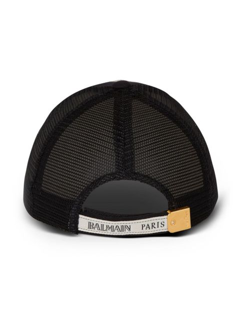 Balmain logo-print cap - Black - zdjęcie produktu nr 2