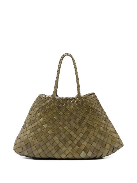 DRAGON DIFFUSION small Santa Croce tote bag - Green - zdjęcie produktu nr 1