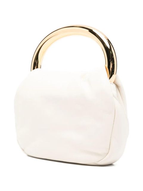 Blumarine mini Ring leather tote bag - Neutrals - zdjęcie produktu nr 2
