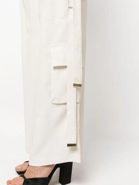 TWINSET cargo pocket trousers - Neutrals