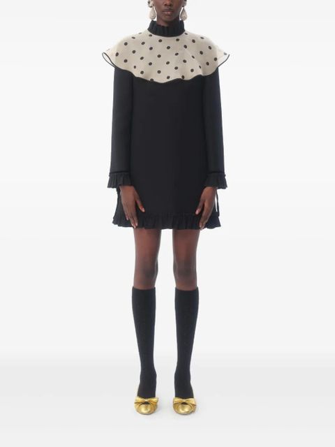 Valentino Garavani Crepe Couture mini dress - Black - zdjęcie produktu nr 2