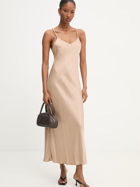 Answear.LAB sukienka bieliźniana z wiskozy - zdjęcie produktu nr 2