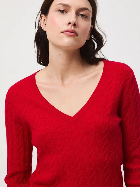 Medicine sweter damski kolor czerwony