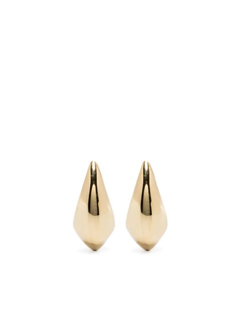 LEMAIRE Curved Mini Drop earrings - Gold - zdjęcie produktu nr 1