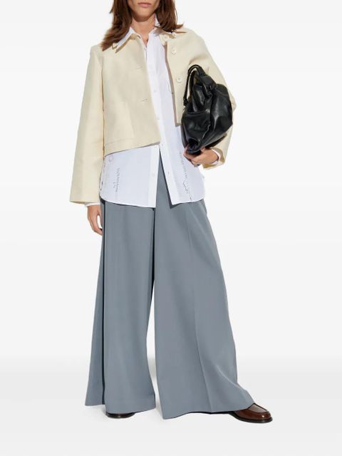 Marni logo-band trousers - Grey - zdjęcie produktu nr 2