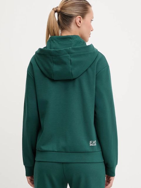 EA7 Emporio Armani dres damski kolor zielony AF10443.7W000802