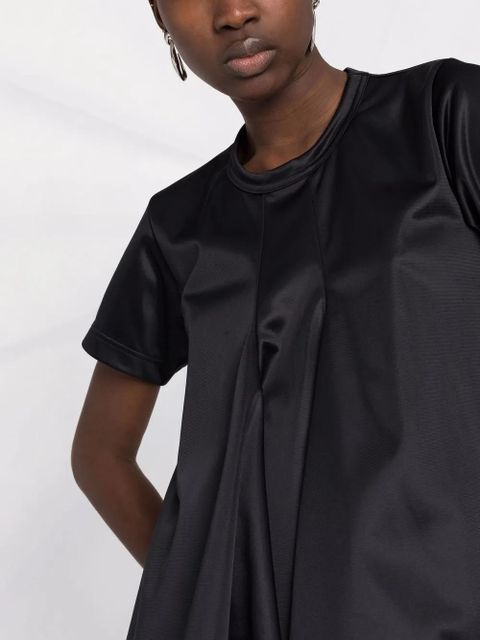 Comme Des Garçons draped detail T-shirt - Black