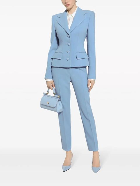 Dolce & Gabbana DNA high-waisted tailored trousers - Blue - zdjęcie produktu nr 2
