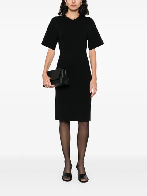 TOTEME fine-knit midi dress - Black - zdjęcie produktu nr 2