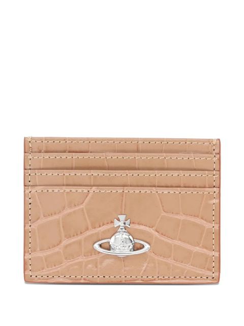 Vivienne Westwood Orb embossed cardholder - Neutrals - zdjęcie produktu nr 1