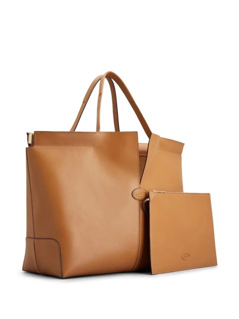 Tod's leather tote bag - Brown
