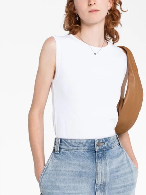 Róhe organic cotton-blend tank top - White