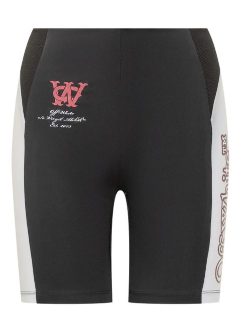 Off-White ribbed serena shorts - Black - zdjęcie produktu nr 1