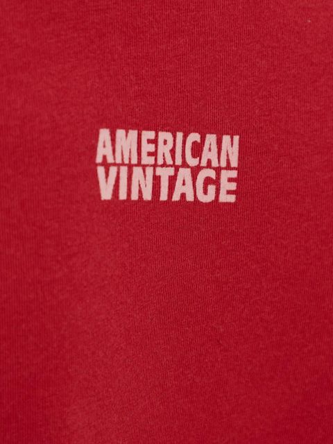 American Vintage Pymaz short-sleeved T-shirt - Red