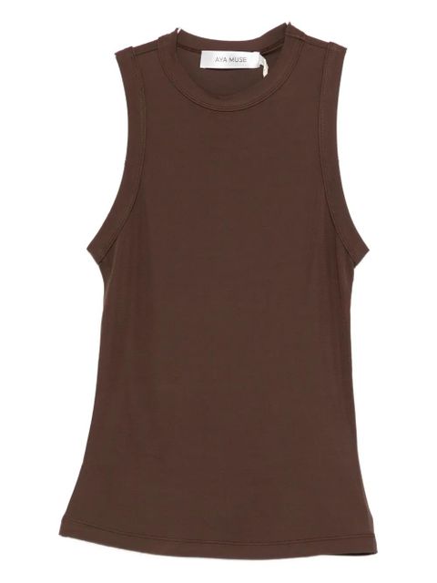 Aya Muse sleeveless tank top - Brown