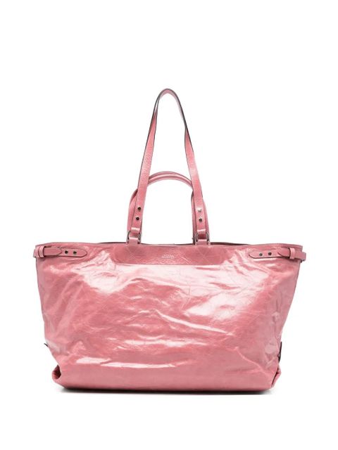 ISABEL MARANT Winna studded-detail tote bag - Pink - zdjęcie produktu nr 1