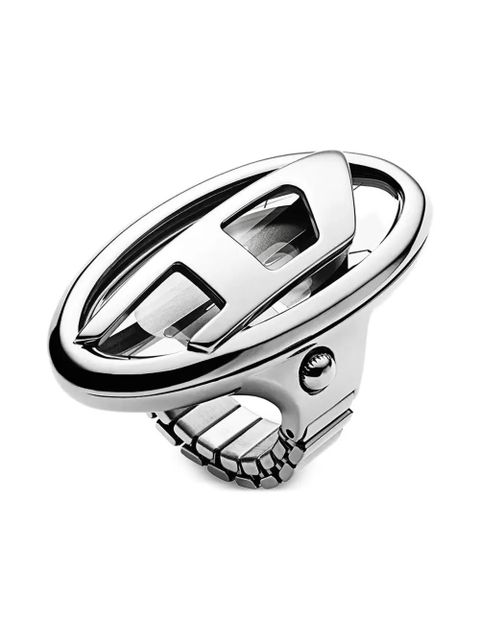 Diesel D-Era logo 54mm - Silver