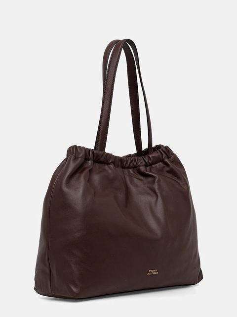 Tommy Hilfiger torebka kolor brązowy AW0AW18308 - zdjęcie produktu nr 2