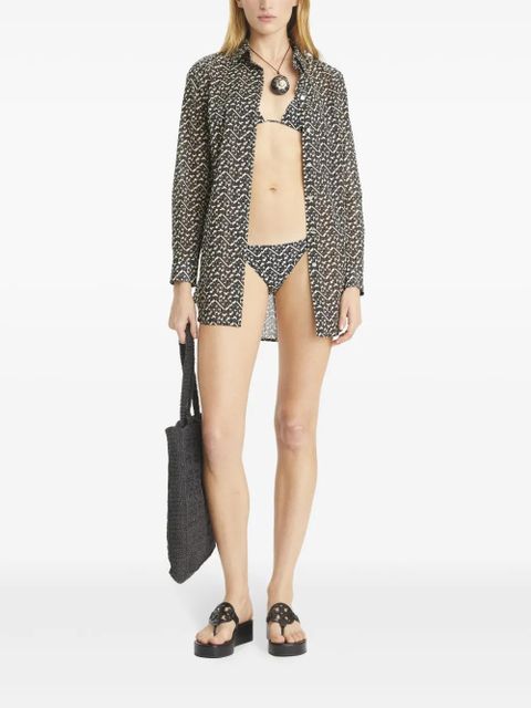 Tory Burch Brigitte tunic - Black