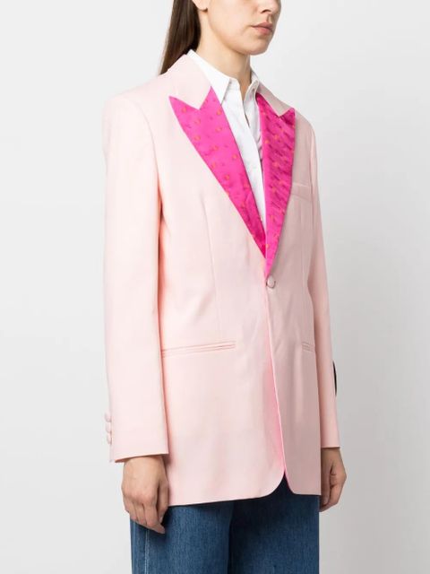 Marni single-breasted blazer - Pink