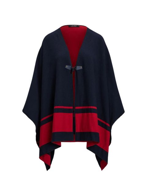Lauren Ralph Lauren toggle striped cape - Blue - zdjęcie produktu nr 1