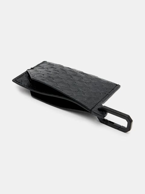 AllSaints portfel skórzany HEX SNAKE