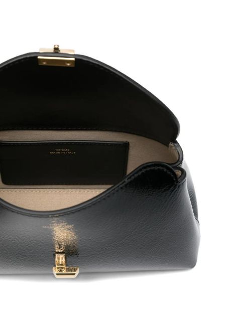 TOTEME leather clutch bag - Black