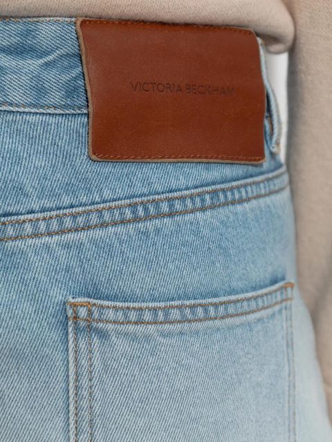 Victoria Beckham five-pocket straight-leg jeans - Blue