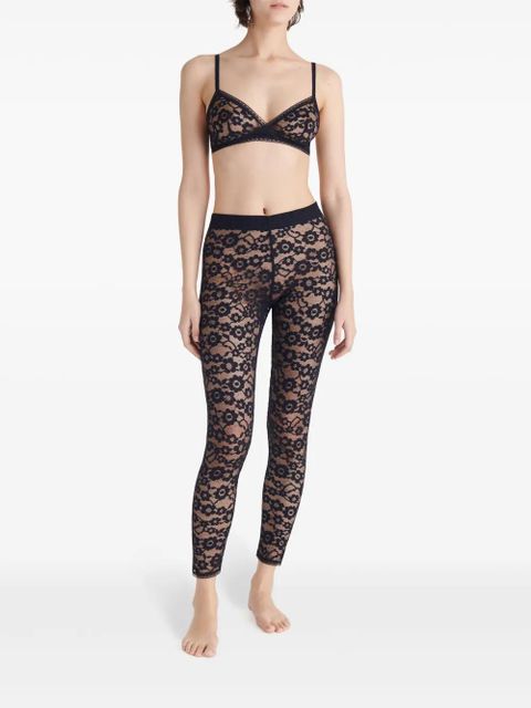 ERES Fleurie ankle-length lace tights - Black - zdjęcie produktu nr 2