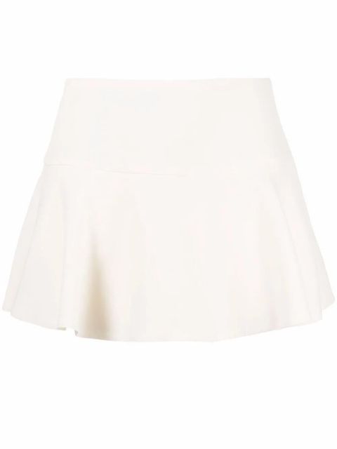Valentino Garavani flared-effect mini skort - Neutrals - zdjęcie produktu nr 1