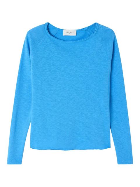 American Vintage Sonoma raglan-sleeve T-shirt - Blue - zdjęcie produktu nr 1