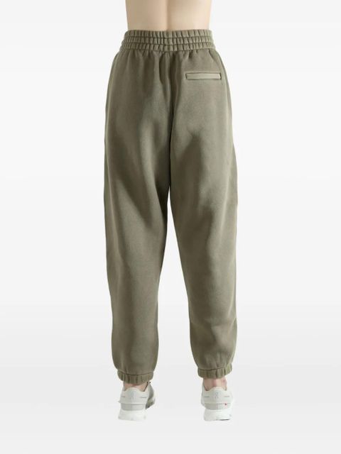 Alexander Wang logo-patch track pants - Green