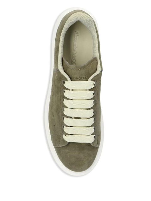 Alexander McQueen Oversized suede sneakers - Grey