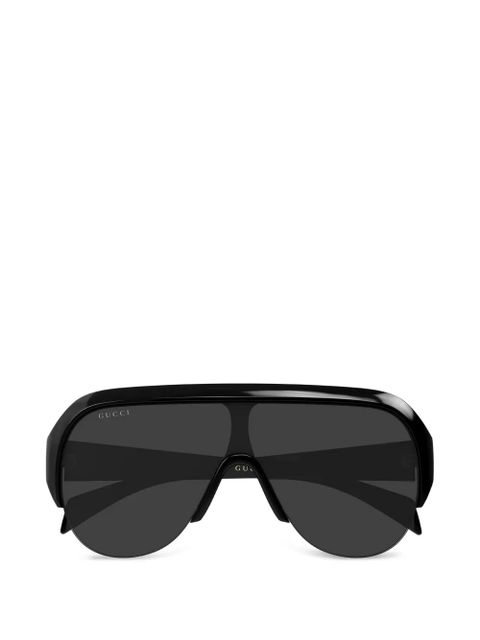 Gucci Eyewear oversized-frame sunglasses - Black - zdjęcie produktu nr 1