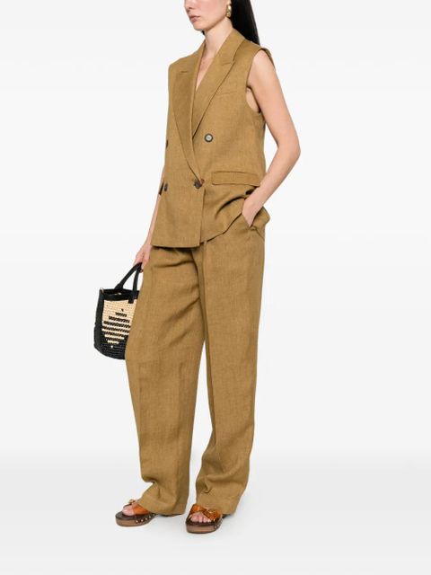 Max Mara pleated trousers - Neutrals - zdjęcie produktu nr 2