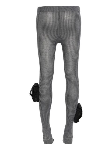 Coperni ribbed tights - Grey - zdjęcie produktu nr 2