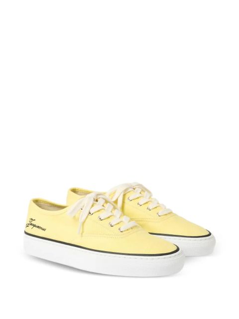 Jacquemus Fefe lace-up sneakers - Yellow - zdjęcie produktu nr 2