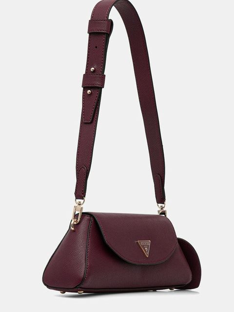 Guess torebka BOLENA kolor bordowy HWZG92 07190