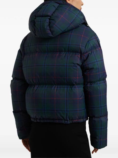 Lauren Ralph Lauren logo-patch puffer jacket - Green