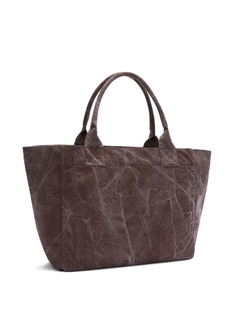 GANNI graphic tote bag - Brown - zdjęcie produktu nr 2