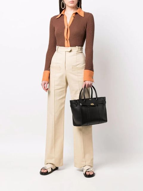 Mulberry Bayswater leather tote bag - Black - zdjęcie produktu nr 2