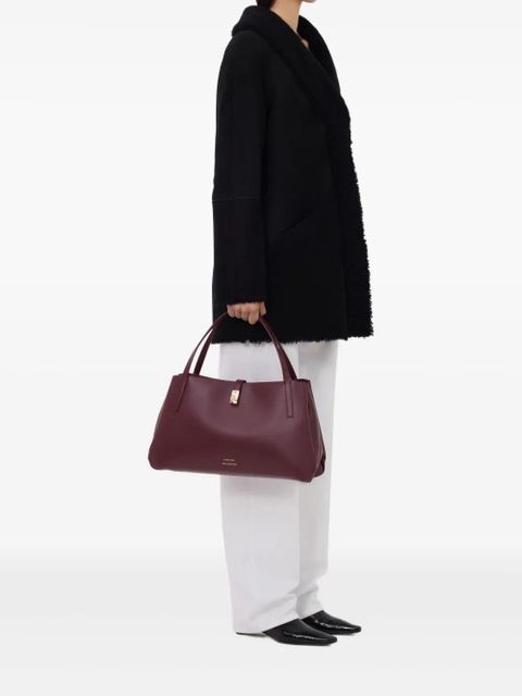 LouLou de Saison Isak hooded shearling coat - Black