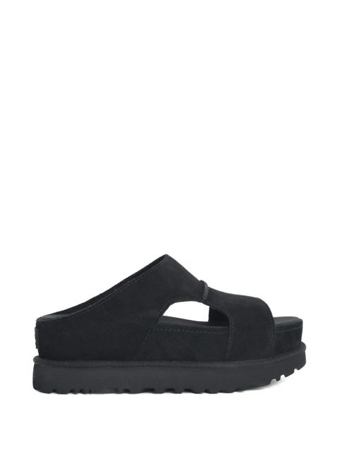 UGG open toe overlock stitching sandals - Black - zdjęcie produktu nr 1
