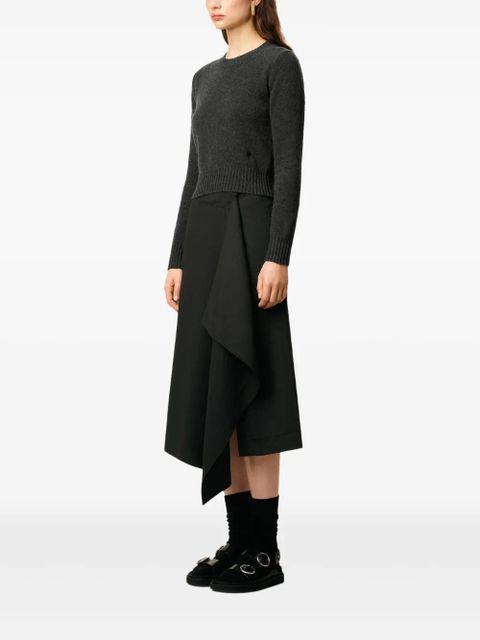 AMI Paris Ami de Coeur sweater - Grey