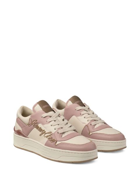 Jimmy Choo Florent/F embroidered sneakers - Neutrals - zdjęcie produktu nr 2