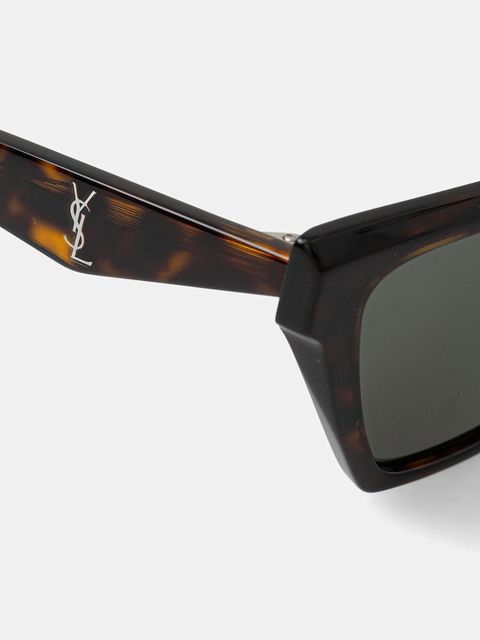 Saint Laurent okulary przeciwsłoneczne damskie kolor bordowy SL M103 - zdjęcie produktu nr 2