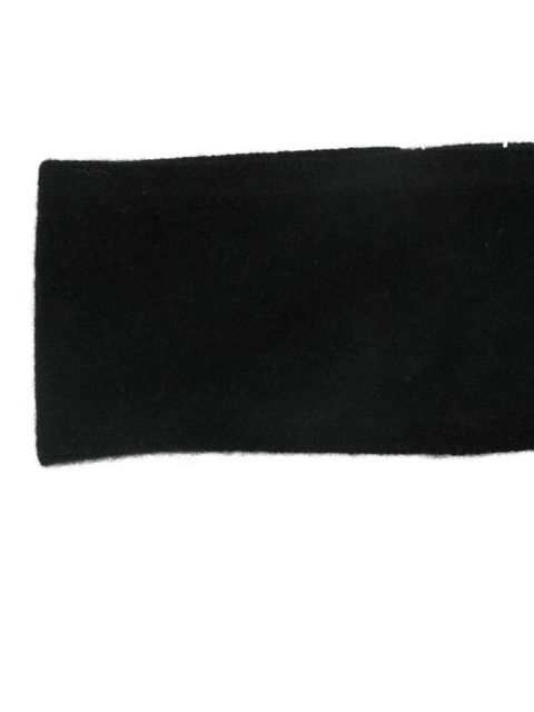 TOTEME cashmere headband - Black - zdjęcie produktu nr 2