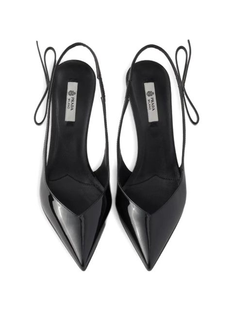 Prada slingback pointed pumps - Black