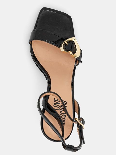 Love Moschino sandały skórzane